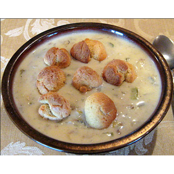 Clam Chowder with Dumplings