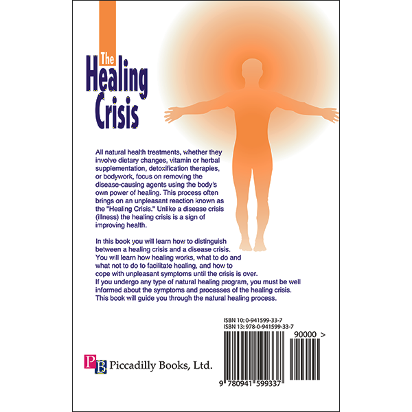 Healing Crisis Back Cover