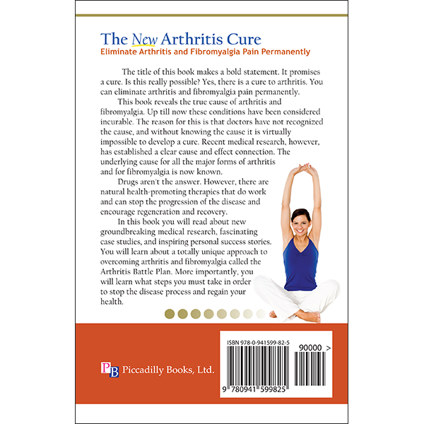 New Arthritis Cure Back Cover