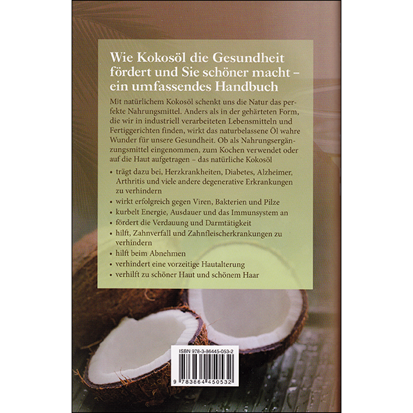 The Coconut Oil Miracle German back Cover