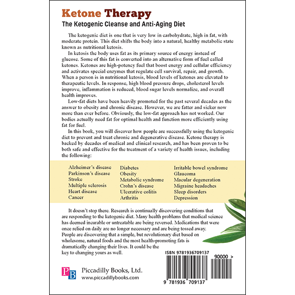 Ketone Therapy back cover